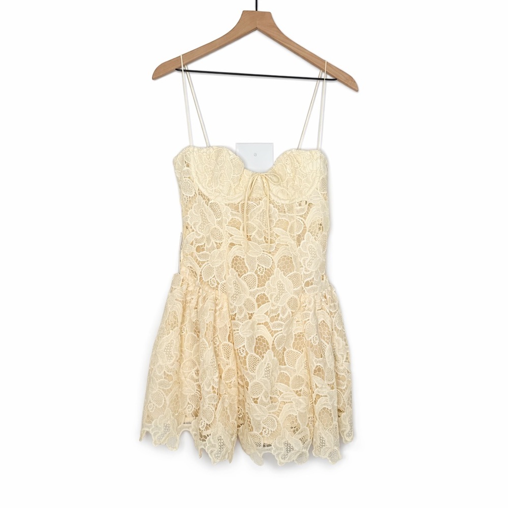 For Love & Lemons Coco Lace Mini Dress, size S NWT - Picture 4 of 7